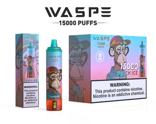 Capacità di 22 ml di succo di frutta Vape con batteria da 650 mAh e resistenza da 0,8 ohm 15000 puff