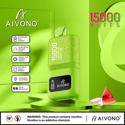 Vape pen personalizzabile da 24 ml con bobina da 1,0 Ohm 0/2/3/5% di nicotina