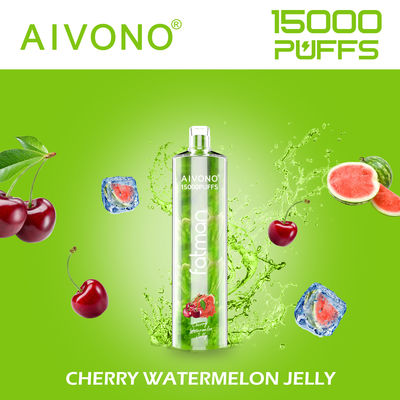 15000 Puffs 24 ml Preempiti Vapore usa e getta Tipo C Ricaricabile