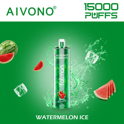 15000 Puffs 24 ml Preempiti Vapore usa e getta Tipo C Ricaricabile