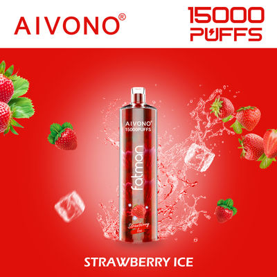 Vape pen monouso con tipo C ricaricabile 24 ml Capacità liquida 0,6 ohm Resistenza alla bobina
