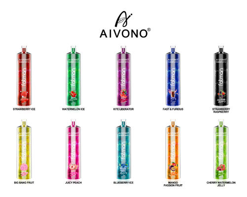 Vape pen monouso con tipo C ricaricabile 24 ml Capacità liquida 0,6 ohm Resistenza alla bobina