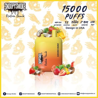 Dual Tank 650mAh Fruit Flavor Vape Kit con bobina di resistenza da 1,2 ohm