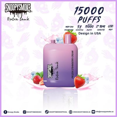 Dual Tank 650mAh Fruit Flavor Vape Kit con bobina di resistenza da 1,2 ohm