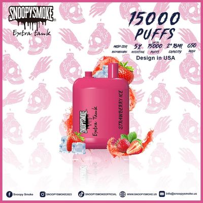 Batteria Doppio serbatoio con Falvor di frutta 1,2 ohm bobina a maglia tipo C Batteria ricaricabile