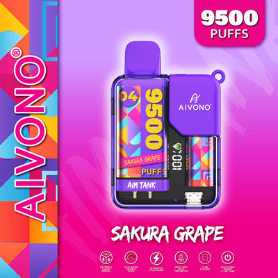 Display a colori Vape usa e getta preriempito con funzione di blocco infantile