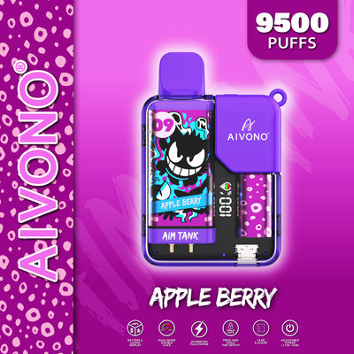 Vape monouso a goccia rotonda con batteria da 650 mAh