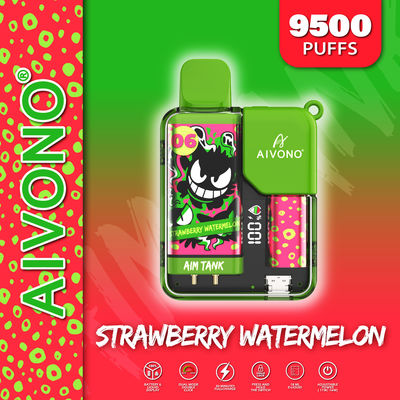 Vape a blocco per bambini monouso 9500 Puffs 18ml Vape nicotina preriempito con display a colori