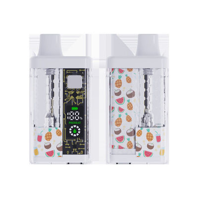Discreto CBD Vape Pen con batteria da 500mAh 1.5Ω Resistenza Tipo C Carica