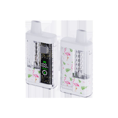 Elemento di riscaldamento in ceramica CBD Dispositivo di vaping monouso 2 ml Volume 280mAh Batteria di tipo C Carica 1.3Ω Resistenza