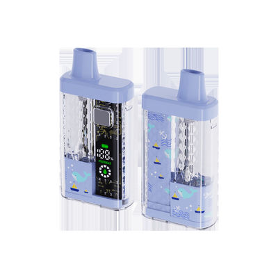 Elemento di riscaldamento in ceramica CBD Dispositivo di vaping monouso 2 ml Volume 280mAh Batteria di tipo C Carica 1.3Ω Resistenza