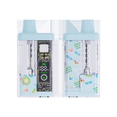 280mAh Tipo C CBD Disposable 1.3Ω Ceramic Vape Pen 2ml Volume 4*1.5mm Apertura