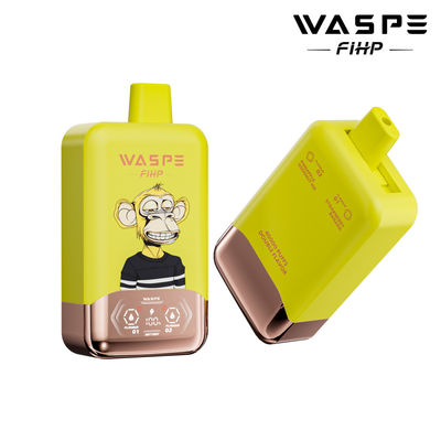 Scatola di vapore a doppia maglia con schermo intelligente WASPE FiHP 40K Puffs