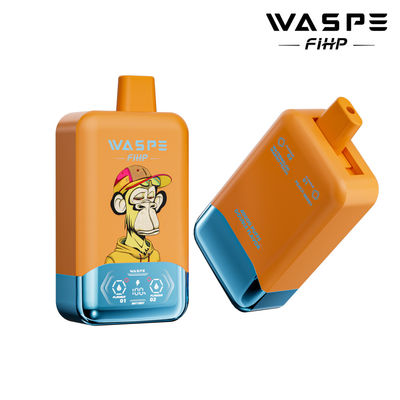 Scatola di vapore a doppia maglia con schermo intelligente WASPE FiHP 40K Puffs